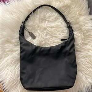 Coach Black shoulder black bag